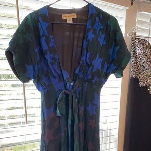 Blue Long Maxi Dress Mara Hoffman